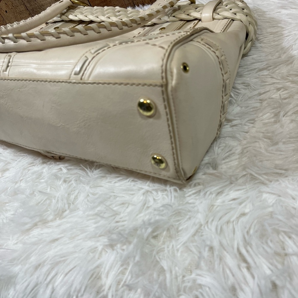 Coach Hampton Braid Ivory Tote - Picture 12 of 13